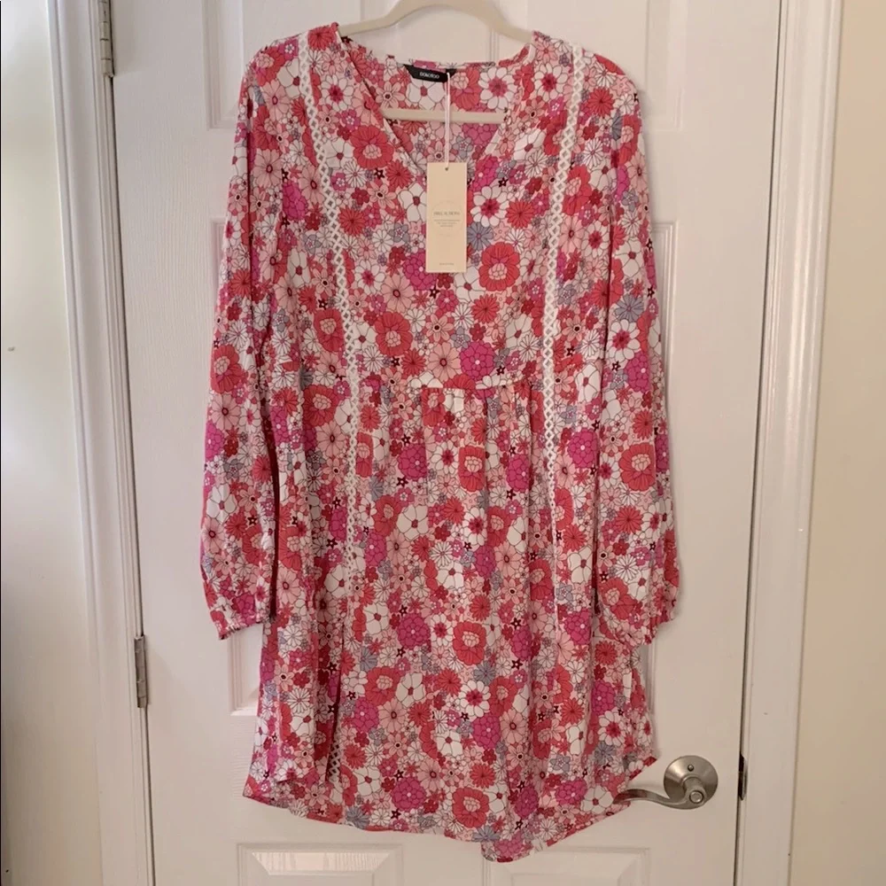 Floral dress sz XL